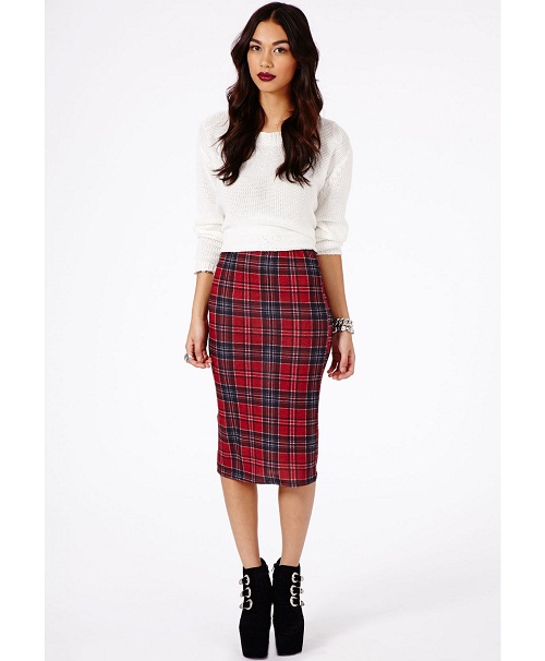 Tartan Skirt | DressedUpGirl.com