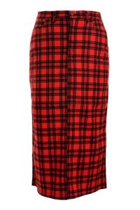 Tartan Skirt Maxi