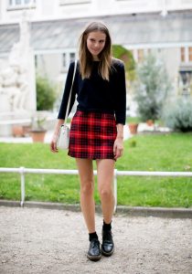 Tartan Skirt Outfit