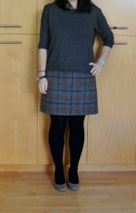 Tweed Mini Skirt