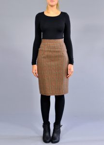 Tweed Pencil Skirt