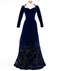 Velvet Evening Gown