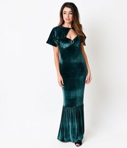 Velvet Gown Styles