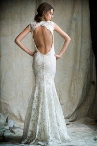 Vintage Backless Gown