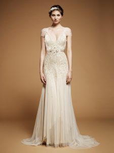 Vintage Beaded Gown