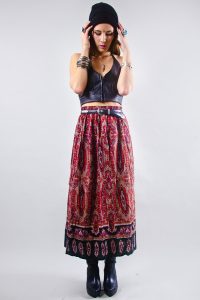 Vintage Maxi Skirt