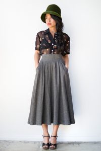 Vintage Wool Skirt