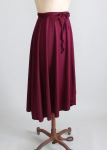 Vintage Wrap Skirt