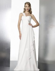 White Grecian Gown