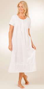 White Sleeping Gowns