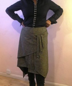 Wool Skirt Plus Size