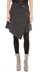 Wool Wrap Skirt