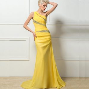 Yellow Formal Gowns