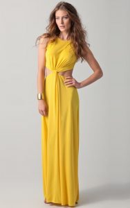 Yellow Long Gown