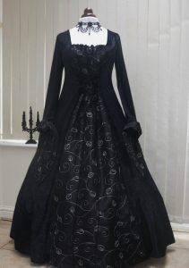 Black Gothic Gown