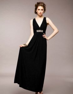 Black Gown Dress
