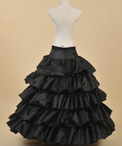 Black Hoop Skirt