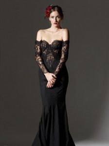 Black Lace Gowns