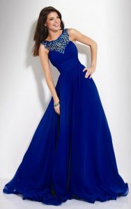 Blue Prom Gowns