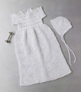 Crochet Baptism Gown
