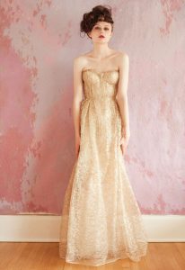 Gold Bridal Gown