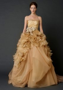 Gold Gowns Wedding