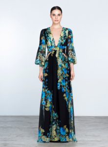 Long Floral Gown