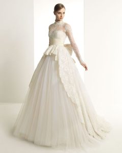 Long Sleeve Bridal Gown