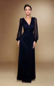 Long Sleeve Formal Gowns