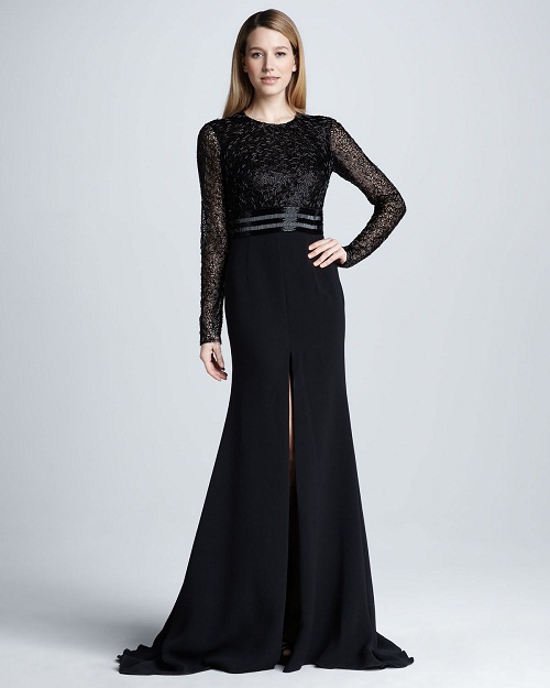 Long Sleeve Gowns | DressedUpGirl.com