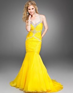 Mermaid Style Gown