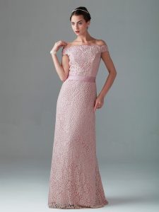 Pink Lace Gown