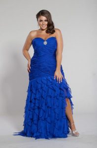 Plus Size Mermaid Gown