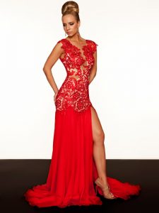 Red Pageant Gown