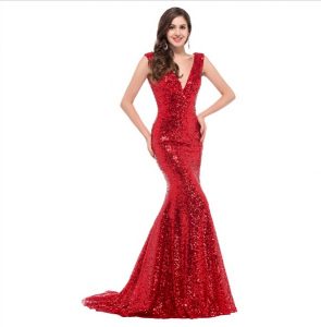 Red Pageant Gowns