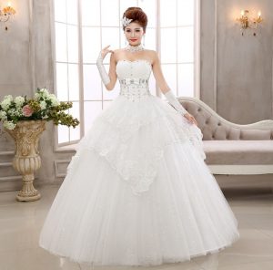 White Ball Gowns