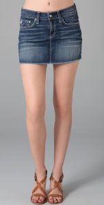 Jean Mini Skirts