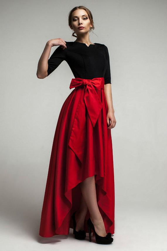 Asymmetrical Skirt | DressedUpGirl.com