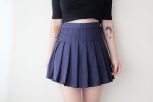 Navy Blue Tennis Skirt