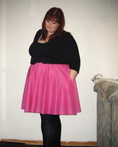 Plus Size Circle Skirt