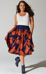 Plus Size Full Skirt