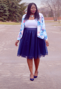 Plus Size Tulle Skirt