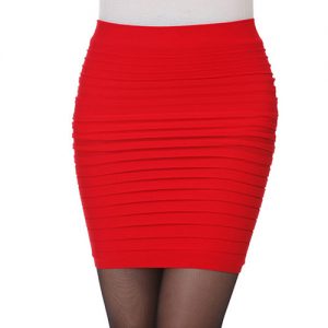 Red Bandage Skirt