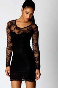 Black Lace Sundress