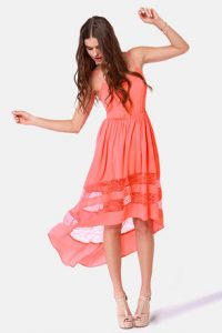 Coral Sundress Images