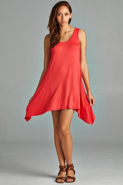 Coral Sundress | DressedUpGirl.com