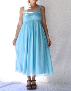 Images of Light Blue Sundress