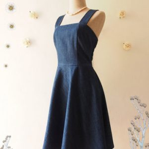 Images of Navy Blue Sundress