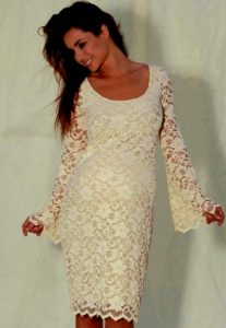 Ivory Lace Sundress