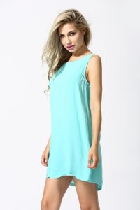 Light Blue Sundress Womens